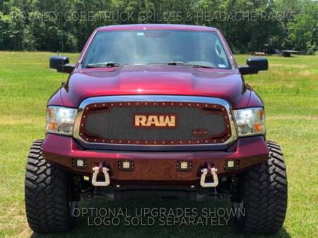 Royalty Core - 2019-2024 Dodge RAM 1500 RC2 Twin Mesh Grille (Laramie Longhorn & Limited) - Image 2