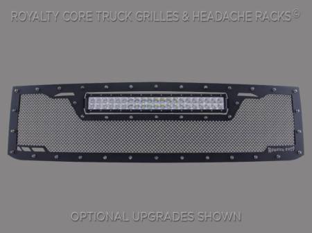 2024 Chevy 2500/3500 RCRX Top Mount LED Race Line Grille 