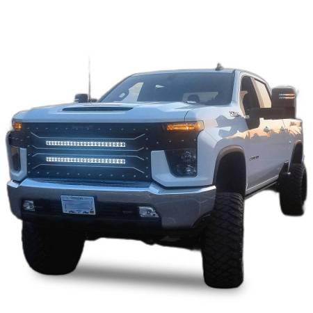 2500/3500 - 2024 Chevy 2500/3500 - 2024 Chevy 2500/3500 HD RC4 DOUBLEX Layered with TWO 30" Curved LED Grille