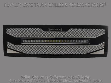 2019-2024 Dodge Ram 1500 RC4X Layered 30" Curved LED Grille (Limited & Limited Longhorn) 