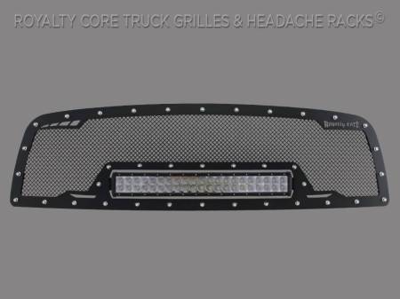 2019-2024 DODGE RAM 1500 RCRX LED Race Line Grille (Limited & Limited Longhorn) 