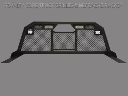 Nissan Titan 2019-2026 RC88 Billet Headache Rack w/ Integrated Taillights & Dura PODs
