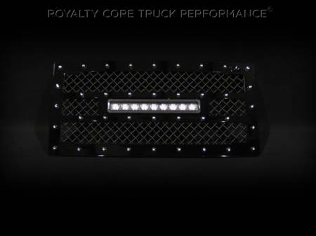 Grilles - RC1X - Royalty Core - Jeep Wrangler 2007-2017 RC1X Incredible Center LED Grille