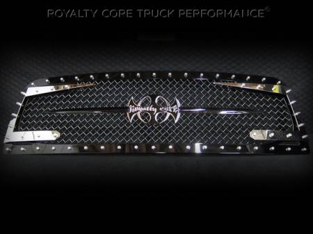 Grilles - RC3DX - Royalty Core - Chevrolet 1500 2007-2013 Full Grille Replacement RC3DX Innovative