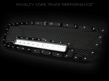 Royalty Core - Chevrolet 2500/3500 2005-2007 Full Grille Replacement RC1X Incredible LED Grille - Image 2