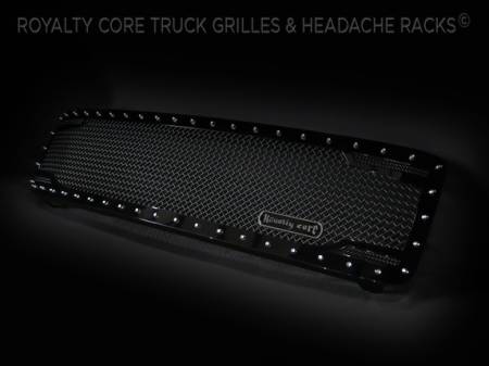 Royalty Core - Chevy 2500/3500 2011-2014 Full Grille Replacement RC2 Twin Mesh Grille - Image 2