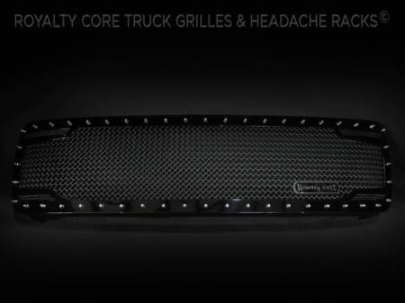 Royalty Core - Chevy 2500/3500 2011-2014 Full Grille Replacement RC2 Twin Mesh Grille - Image 3