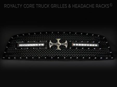 Royalty Core - Dodge Ram 1500 2009-2012 RC2X X-Treme Dual LED Grille