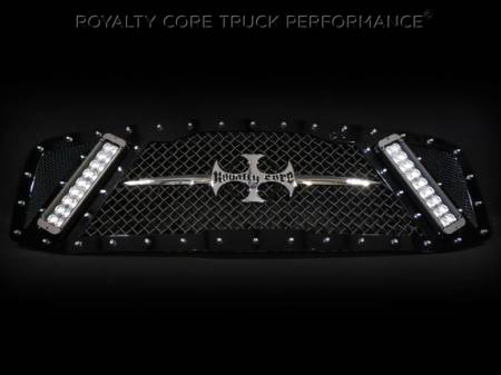 Royalty Core - Dodge Ram 2500/3500/4500 2006-2009 RCX Explosive Dual LED Grille - Image 2