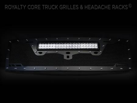 Grilles - RCRXT - Royalty Core - 2010-2014 Ford Raptor RCRX LED Race Line Grille-Top Mount LED