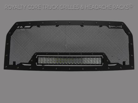 Grilles - RCRXB - Royalty Core - Ford F-150 2015-2017 RCRX LED Race Line Full Grille Replacement
