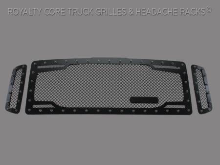 Excursion - 2005 Excursion Grilles - Royalty Core - Ford Super Duty 2005-2007 RC2 Twin Mesh Grille