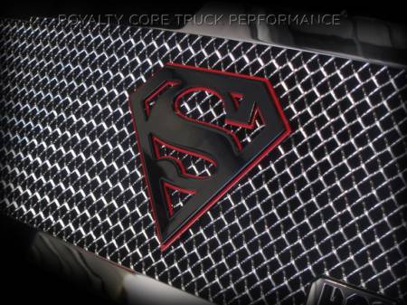 Superman Gloss Black And Red emblem