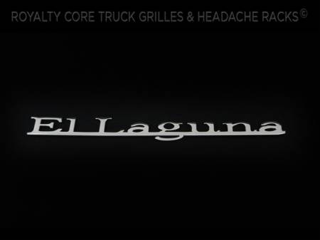 El Laguna Emblem With Chrome Finish