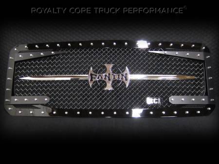 Custom Lettering Sword Assembly