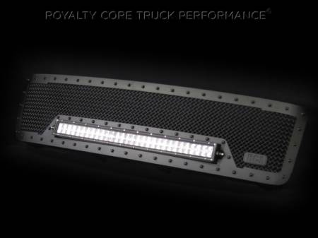 Gallery - RCX LED GRILLES - Royalty Core - 2011-2014 Chevy HD RC1X LED Grille