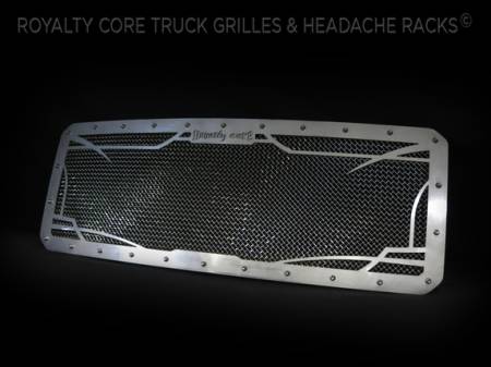 Gallery - CUSTOM GRILLES - Royalty Core - 2011-2016 Ford Super Duty Custom Grille Raw