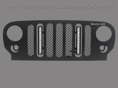 Royalty Core - Jeep Wrangler 2007-2017 RCJK Full Grille Replacement W/LED - Image 1