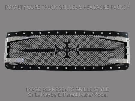 Grilles - RC3DX - Royalty Core - GMC Sierra HD 2500/3500 2007-2010 RC3DX Innovative Grille