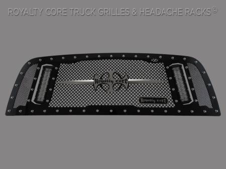 Grilles - RCX - Royalty Core - Dodge Ram 2500/3500/4500 2010-2012 RCX Explosive Dual LED Grille