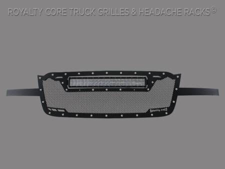 Royalty Core - Chevrolet 1500 2003-2005 RCRX Race Line Full Grille Replacement-Top Mount LED - Image 1