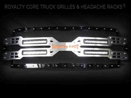 Royalty Core - Ford Super Duty 2017-2019 RC5X Quadrant LED Full Grille Replacement - Image 2