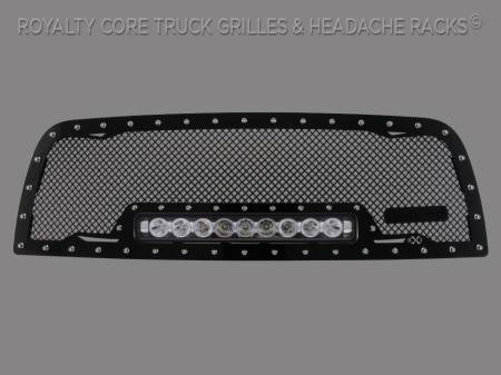 2500/3500/4500 - 2013-2018 2500, 3500, & 4500 Grilles - Royalty Core - Dodge Ram 2500/3500/4500 2013-2018 RC1X Incredible LED Grille
