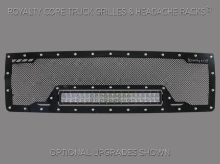 Grilles - RCRXB - Royalty Core - Chevrolet 1500 Z71 2014-2015 RCRX LED Race Line Grille
