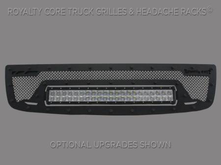 Royalty Core - GMC Sierra HD 2500/3500 2003-2006 RCRX LED Race Line Grille