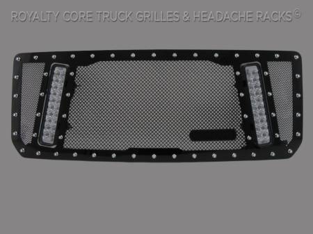 Royalty Core - GMC HD 2500/3500 2007-2010 RCX Explosive Dual LED Grille - Image 1