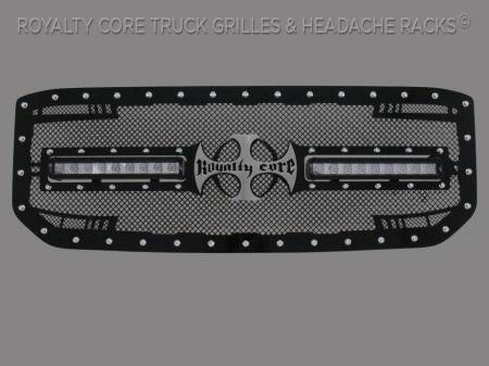 Grilles - RC2X - Royalty Core - GMC Canyon 2015-2018 RC2X X-Treme Dual LED Grille