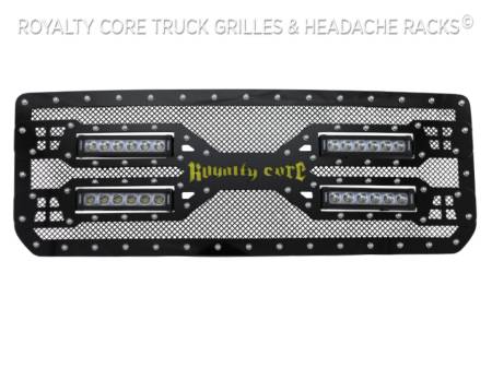 Royalty Core - GMC Denali 2500/3500 HD 2015-2019 RC5X Quadrant LED Grille - Image 2