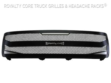 Royalty Core - Royalty Core Chevrolet Silverado Full Grille Replacement 2500/3500 HD 2011-2014 RC4 Layered Grille - Image 2
